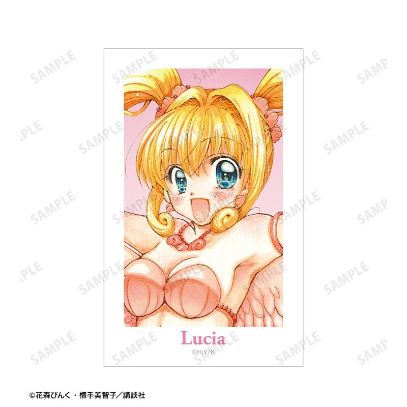 (PO) Mermaid Melody Pichi Pichi Pitch Pink Hanamori Original Illustration Hane wo Matotta Mermaid Ver. Instant Camera Style Illustration Card 6 Set Image_3