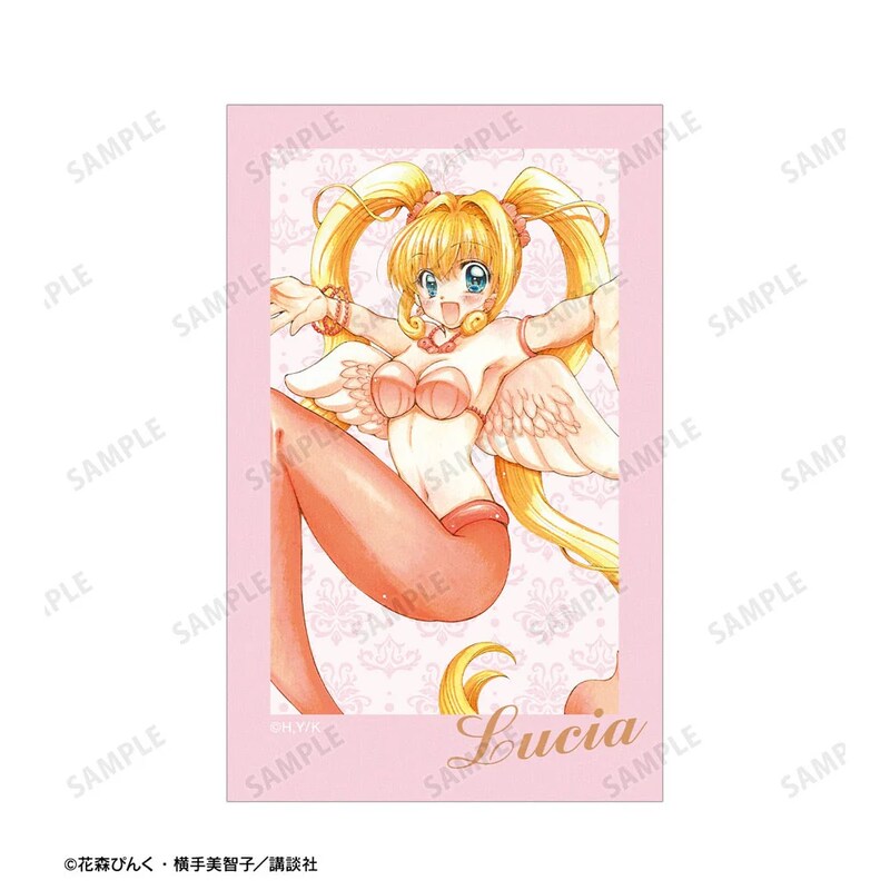 (PO) Mermaid Melody Pichi Pichi Pitch Pink Hanamori Original Illustration Hane wo Matotta Mermaid Ver. Instant Camera Style Illustration Card 6 Set Image_6