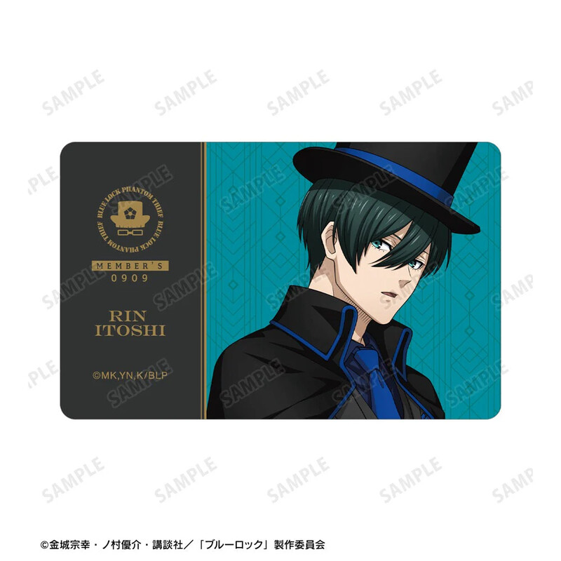 (PO) Blue Lock Original Illustration Itoshi Rin Phantom Thieves Ver. Members ID Style Card Image_3
