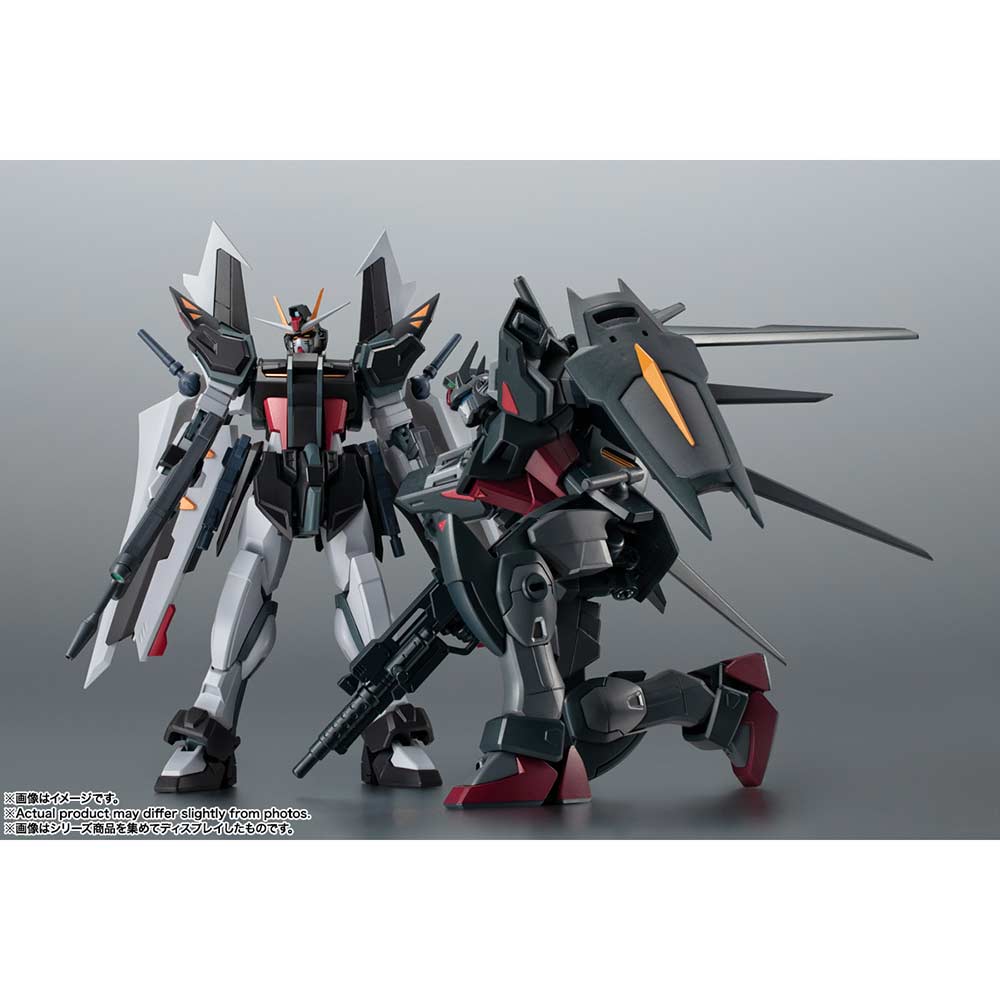 (PO) Robot Spirits <SIDE MS> Gundam SEED C.E. 73: Stargazer GAT-X105E + AQM / E-X09S Strike Noir Gundam Ver. A.N.I.M.E. Image_3