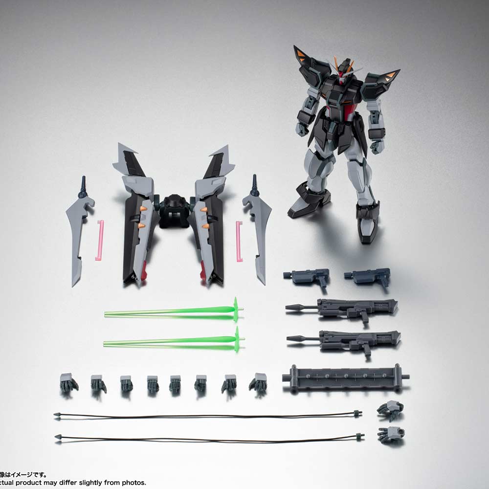 (PO) Robot Spirits <SIDE MS> Gundam SEED C.E. 73: Stargazer GAT-X105E + AQM / E-X09S Strike Noir Gundam Ver. A.N.I.M.E. Image_5
