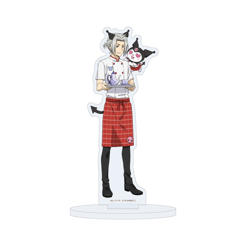 (PO) Acrylic Stand Reborn! x SANRIO CHARACTERS 20 Gokudera Hayato x Kuromi (Collaboration Illustration) Image_1