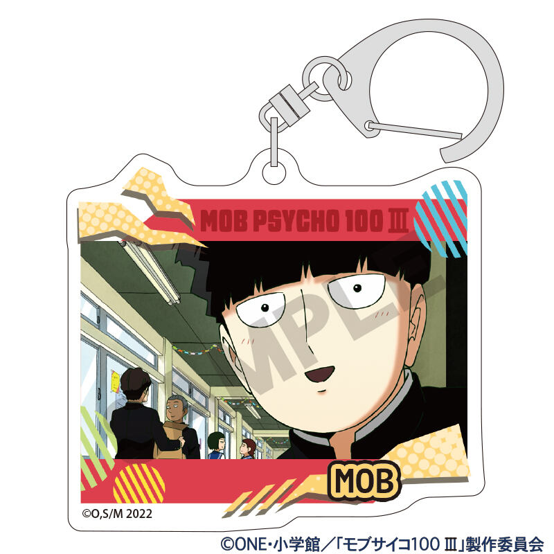 (PO) Mob Psycho 100 III Trading Acrylic Key Chain (Crux) [BOX] Image_3