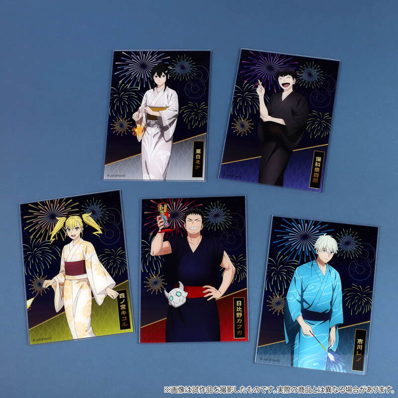 (PO) Kaiju No. 8 Trading Acrylic Card Yukata Ver. [BOX] Image_2