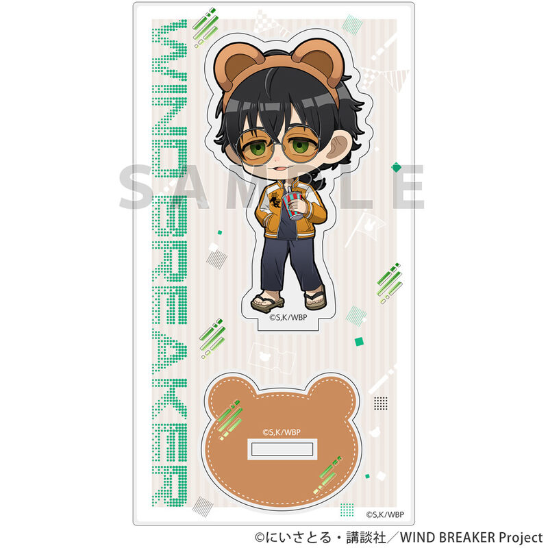 (PO) Wind Breaker Acrylic Stand Togame Jo / Amusement Park Image_2