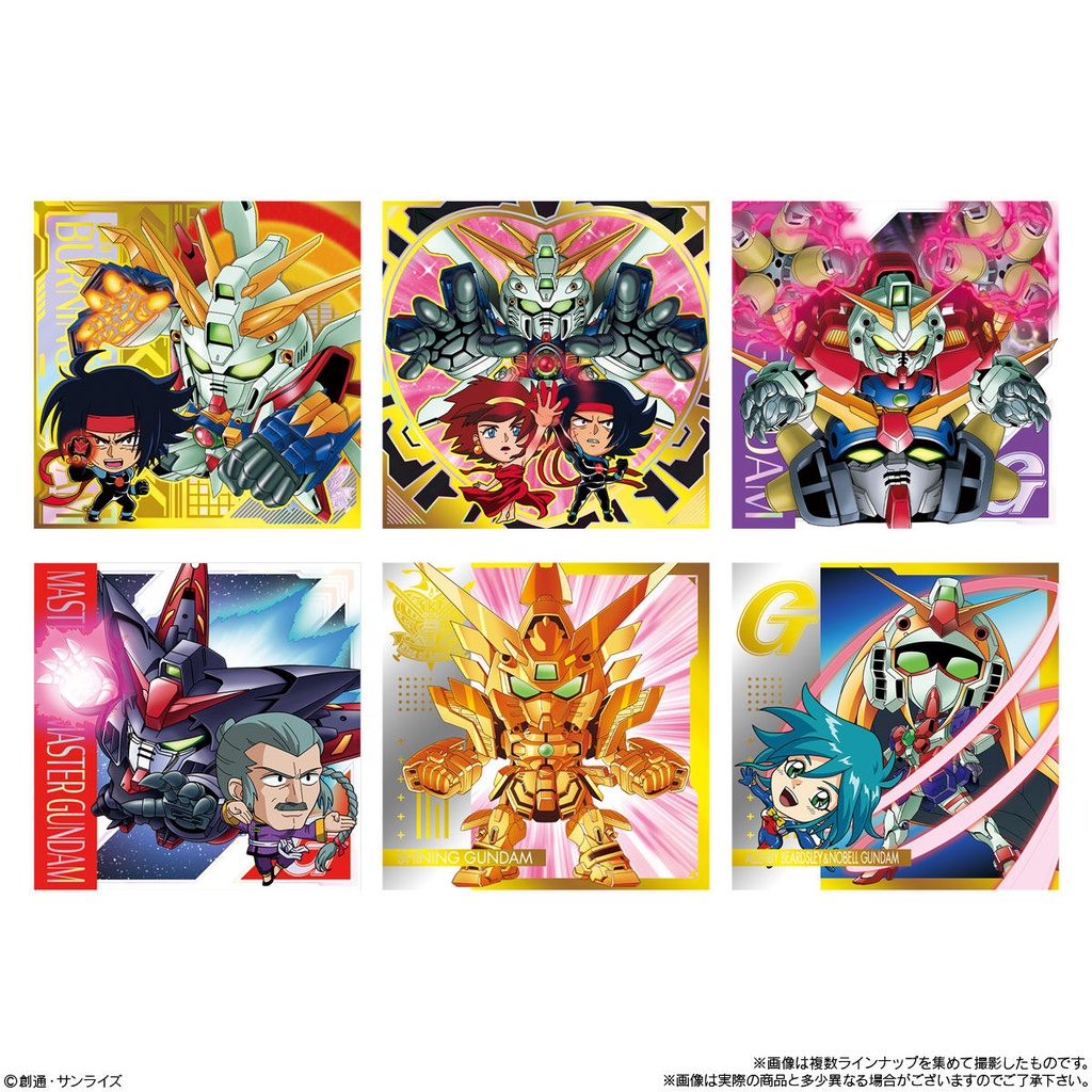 (PO) Nyaformation Gundam Series Sticker Wafer Card Vol. 2 -Flash of Light- [BOX] Image_7