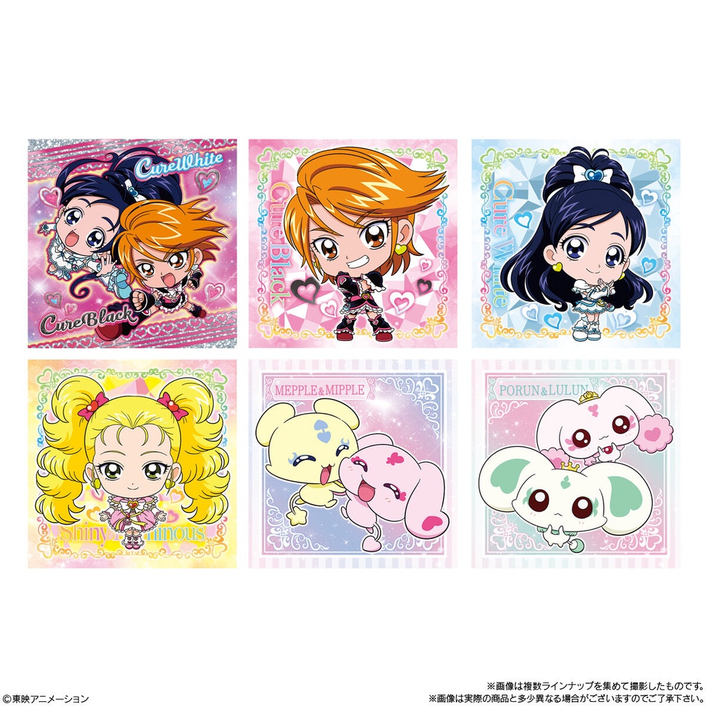 (PO) Nyaformation PreCure All Stars Sticker Wafer Card [BOX] Image_3