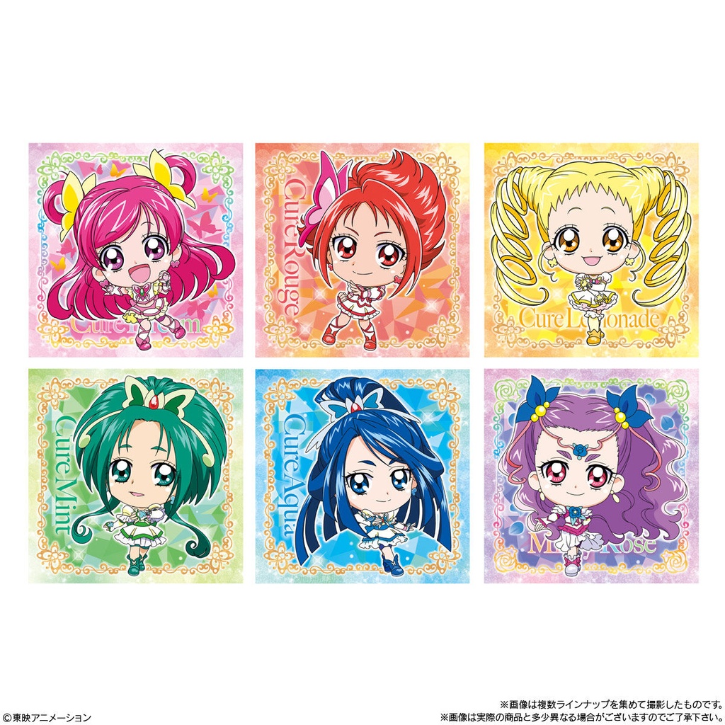 (PO) Nyaformation PreCure All Stars Sticker Wafer Card [BOX] Image_4