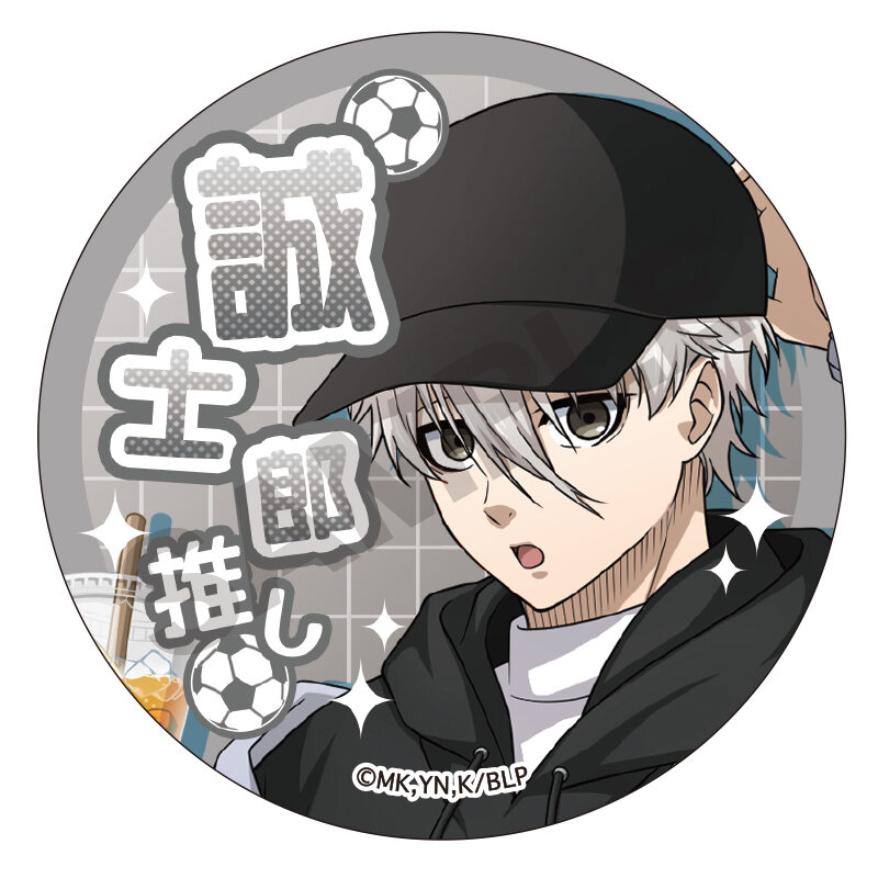 (PO) Blue Lock Trading Oshikatsu Can Badge Hoodie [BOX] Image_5