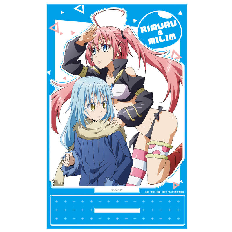 (PO) That Time I Got Reincarnated as a Slime Acrylic Chara Stand C Rimuru & Milim Image_2