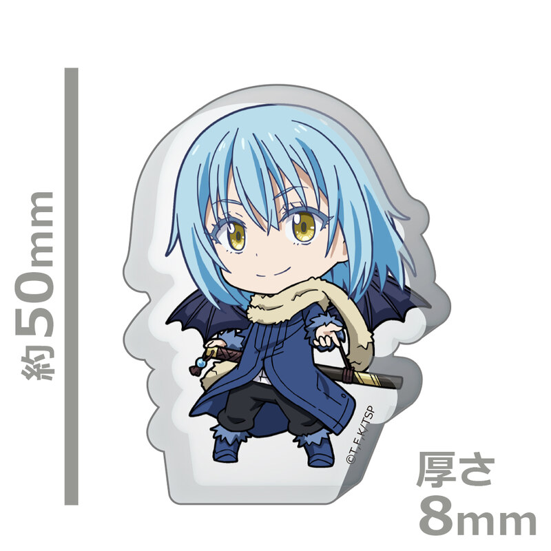 (PO) That Time I Got Reincarnated as a Slime Thickness Acrylic Stand A Rimuru Image_3