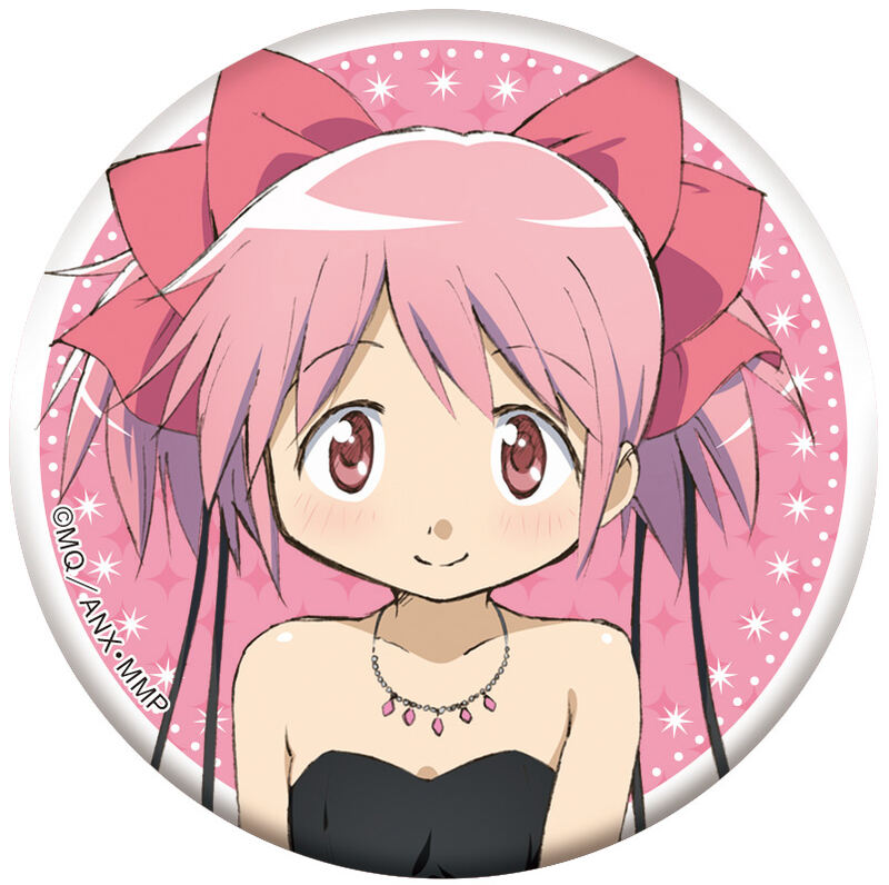 (PO) Puella Magi Madoka Magica Hologram Chara Badge Collection Dress [BOX] Image_2