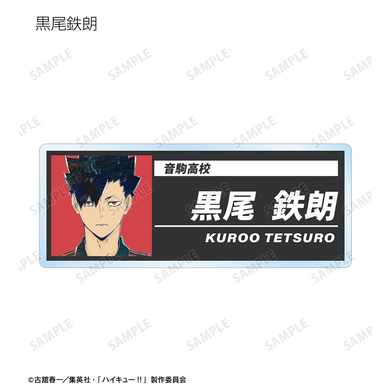 (PO) Haikyu!! Trading Ani-Art Vol. 6 Acrylic Name Plate [BOX] Image_3