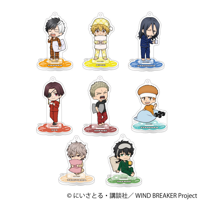 (PO) Wind Breaker Acrylic Key Chain with Stand Collection (October, 2024 Edition) [BOX] Image_2