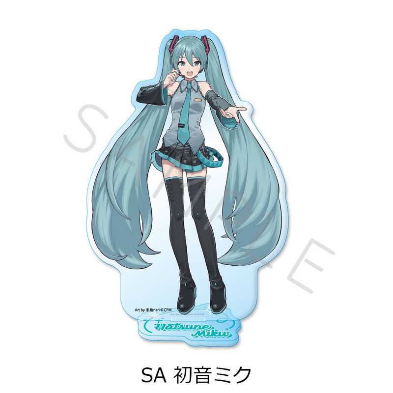(PO) Hatsune Miku & Piapro Characters Acrylic Stand SA Hatsune Miku Image_2