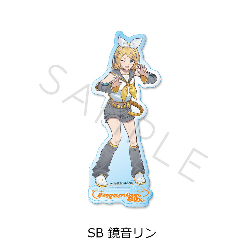 (PO) Hatsune Miku & Piapro Characters Acrylic Stand SB Kagamine Rin Image_2