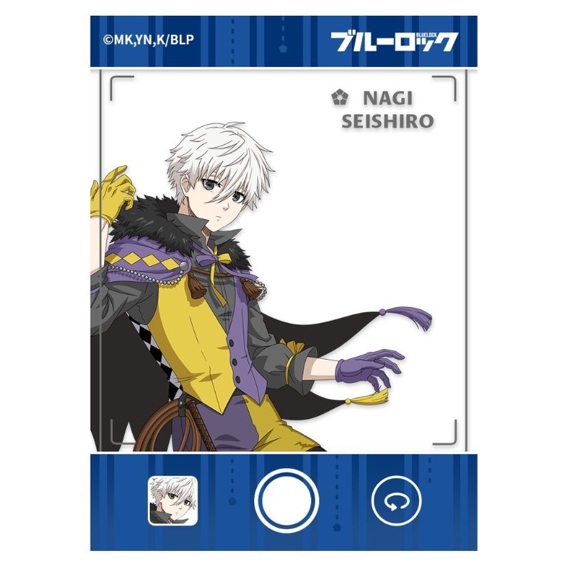 (PO) Blue Lock (Circus Ver.) Transparent Character Card Nagi Seishiro Image_1