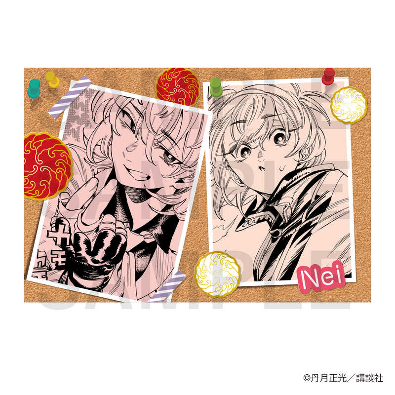 (PO) Honeko Akabane's Bodyguards Postcard Set B (6 Pieces in 1 Set) Image_4