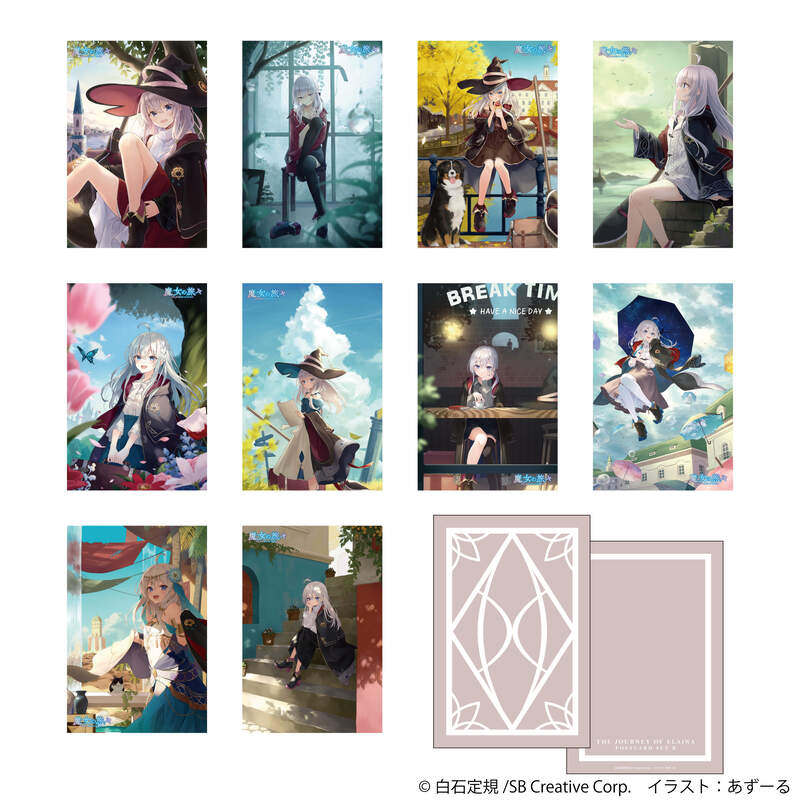 (PO) The Journey of Elaina Postcard Book Set Image_2