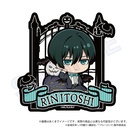 (PO) Blue Lock Die-cut Sticker Black Halloween Ver. Itoshi Rin Image_1