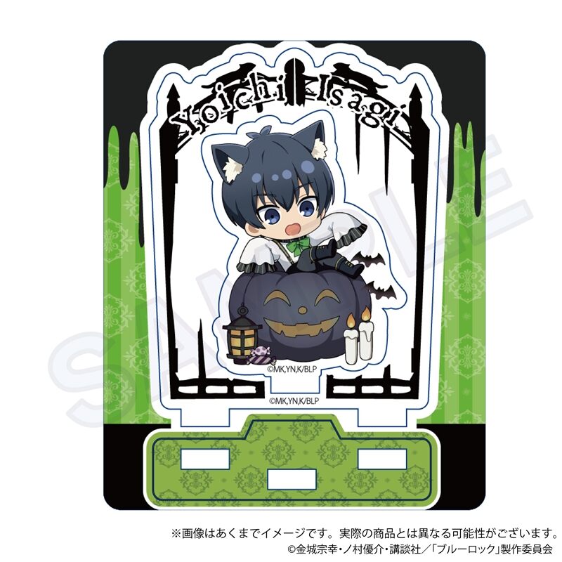 (PO) Blue Lock Trading Petit Acrylic Stand Black Halloween Ver. [BOX] Image_2