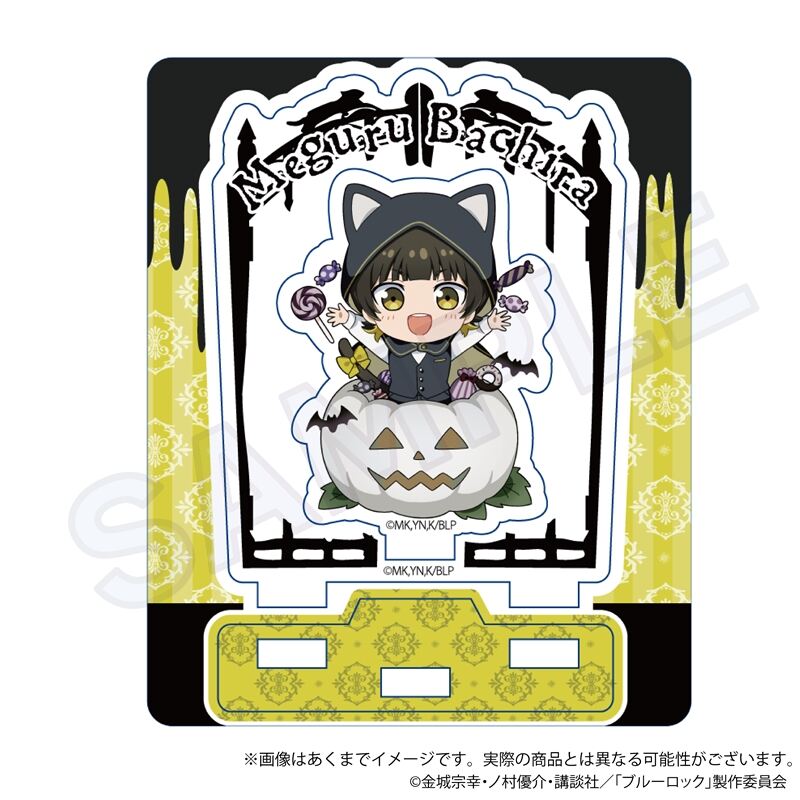 (PO) Blue Lock Trading Petit Acrylic Stand Black Halloween Ver. [BOX] Image_3