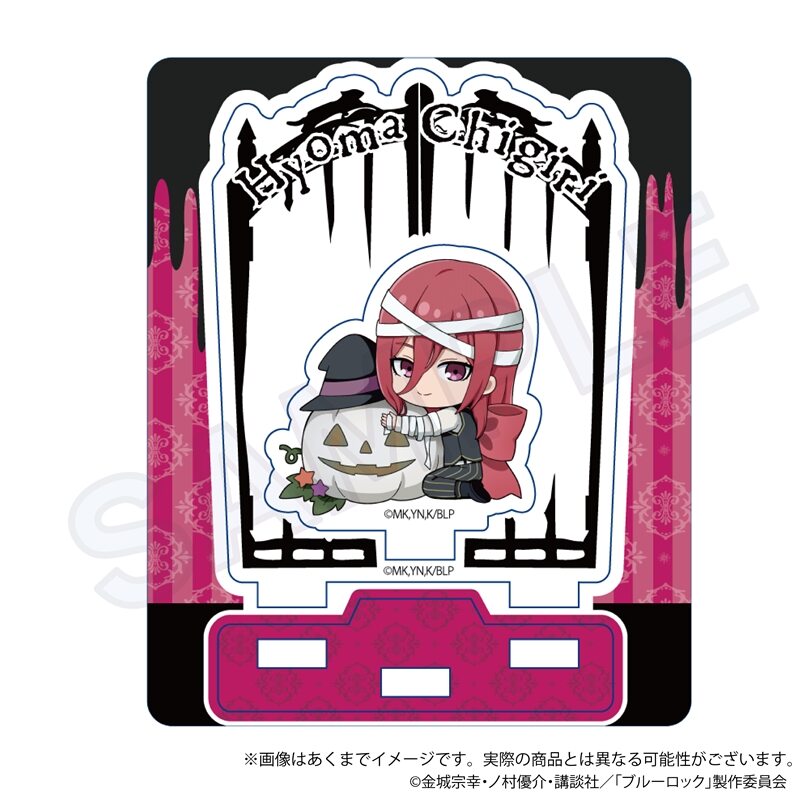 (PO) Blue Lock Trading Petit Acrylic Stand Black Halloween Ver. [BOX] Image_4
