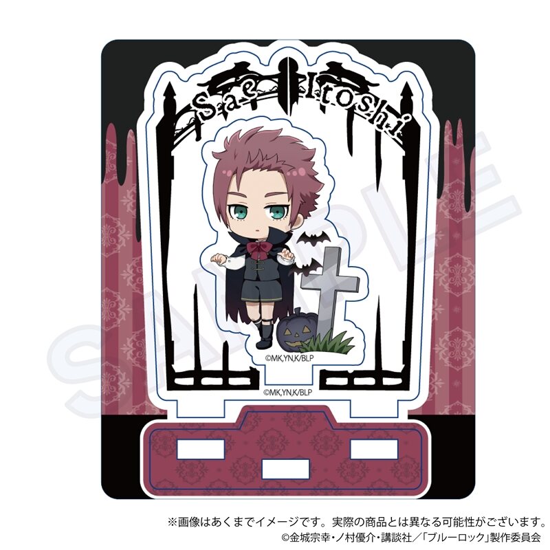(PO) Blue Lock Trading Petit Acrylic Stand Black Halloween Ver. [BOX] Image_9