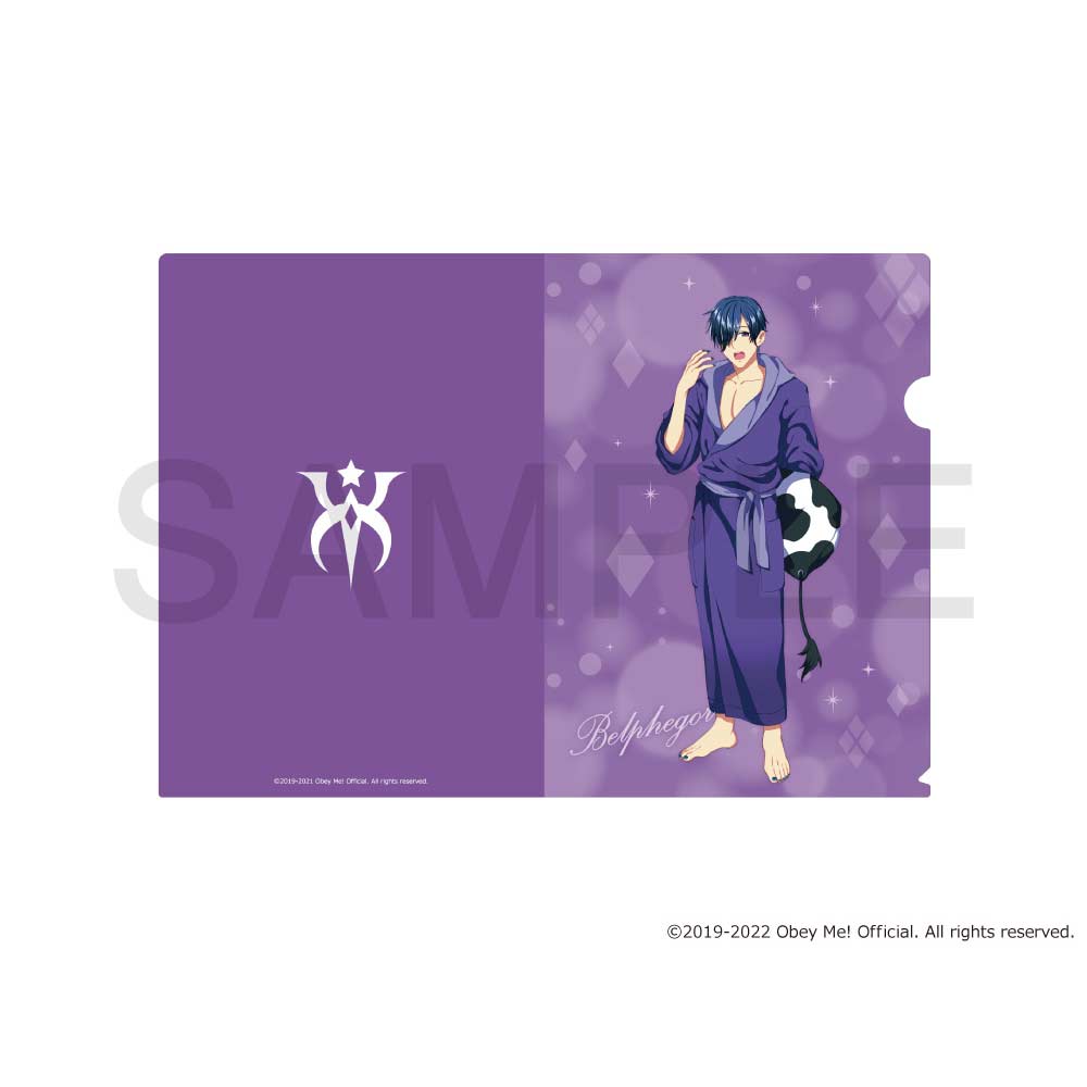 (PO) Obey Me! Happy 1st Devil Day! Clear File - Belphegor Image_1