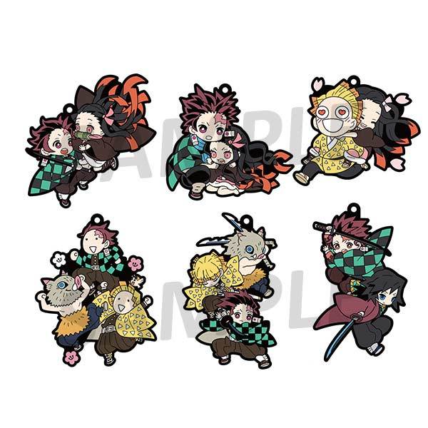 (PO) Rubber Mascot BuddyColle Demon Slayer: Kimetsu no Yaiba Vol.1 (Re-issue) (9) Image_1