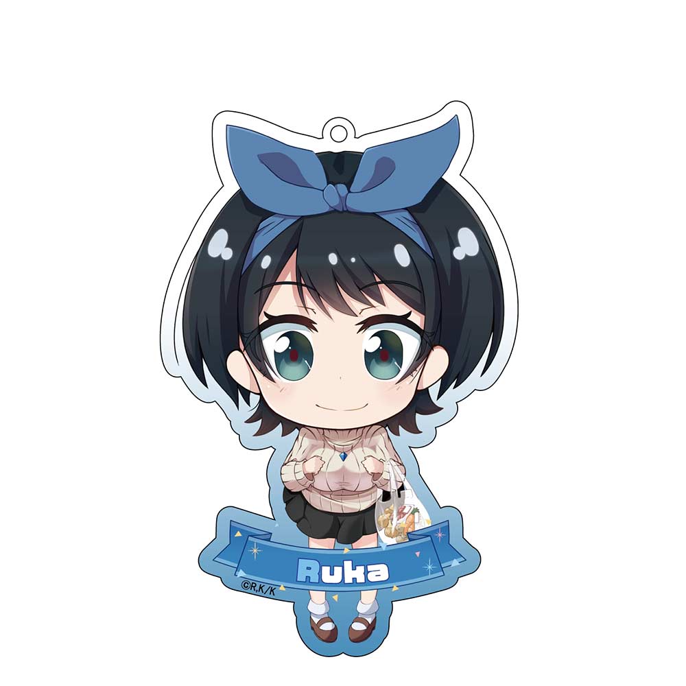Rent-A-Girlfriend Big Acrylic Key Chain Sarashina Ruka Image_1