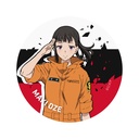 Fire Force Trading Leather Badge [BOX] Image_6