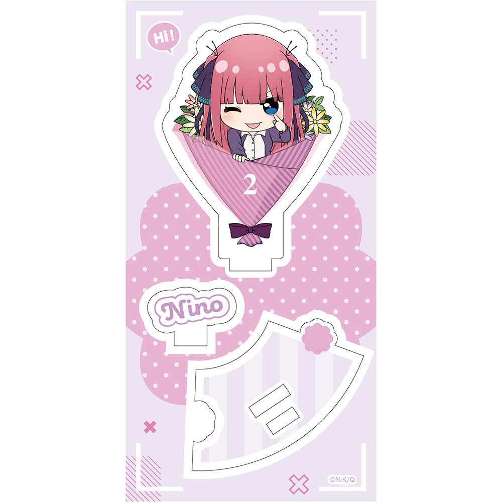 The Quintessential Quintuplets Quintuplets Acrylic Stand Nakano Nino Image_1