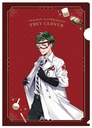 Disney Twisted Wonderland Clear File Lab Coat Trey Clover Image_1