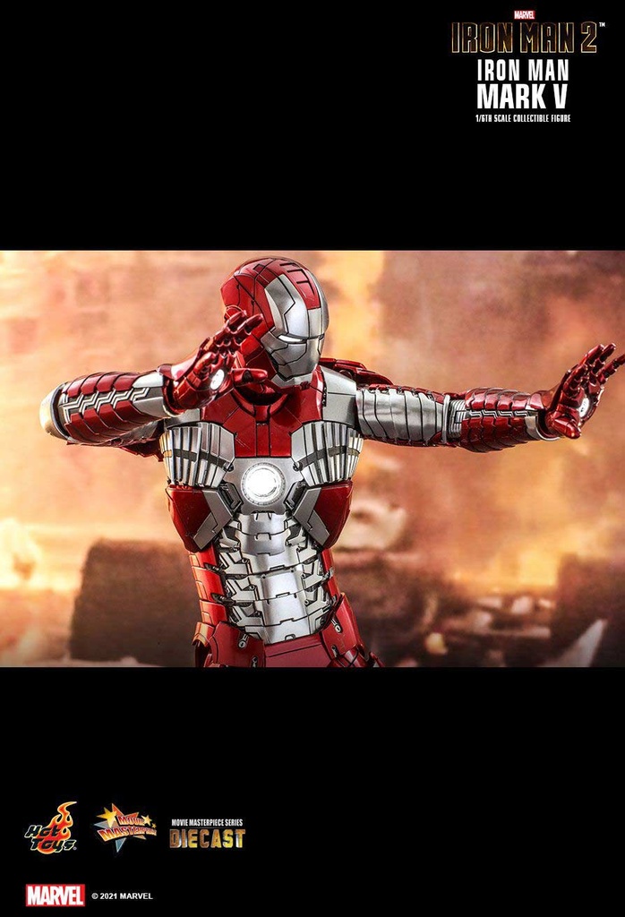 (PO) MMS400D18 - Iron Man 2 - Mark V (Reissue) Image_7