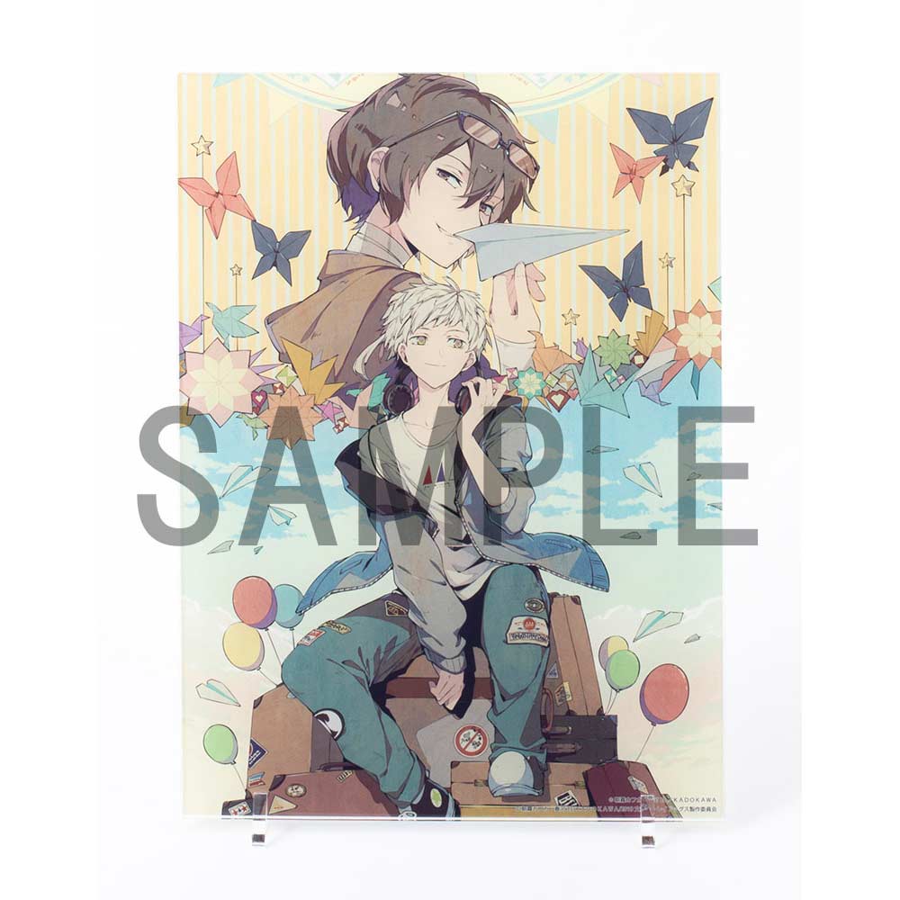 Bungo Stray Dogs Harukawa 35 Illustration Acrylic Art Board Paper Airplane Image_1