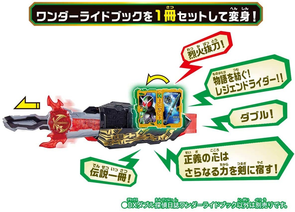 Kamen Rider Saber DX Double Tantei Nisshi Wonder Ride Book Image_4