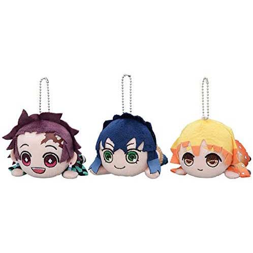 Demon Slayer: Kimetsu no Yaiba KCM Nesoberi Plush - Tanjiro, Zennitsu and Inosuke set Image_1