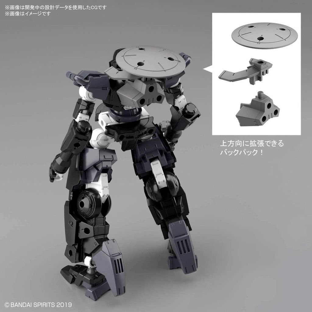 (PO) 30MM 1/144 bEXM-14T Cielnova Black Image_3