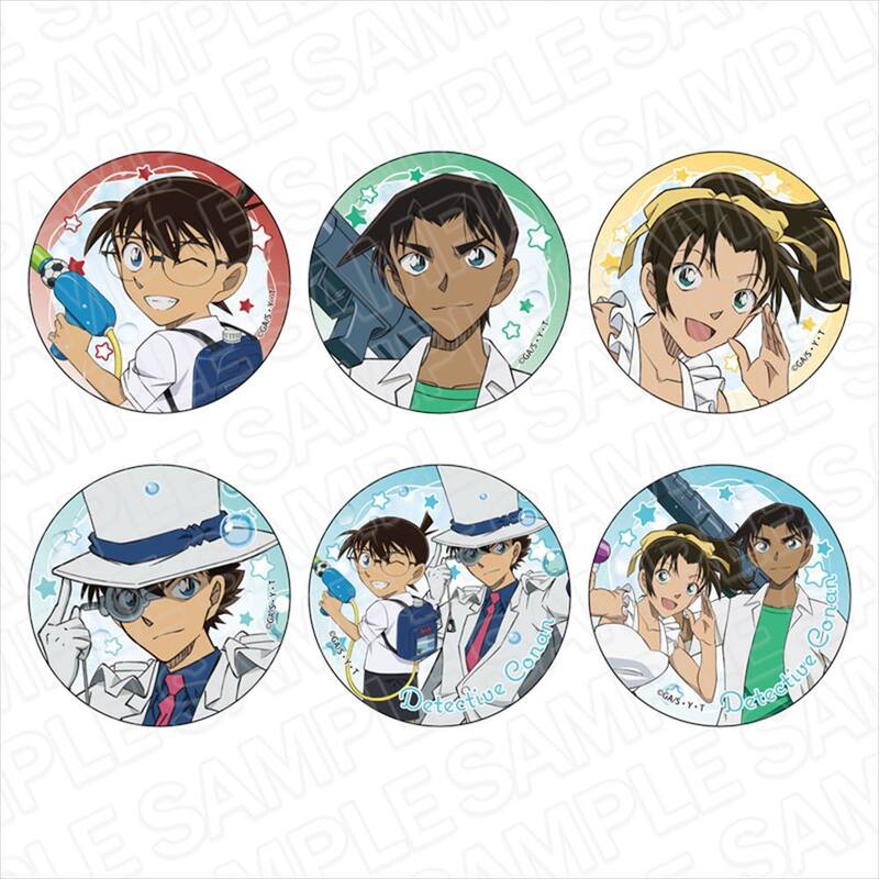 (PO) Detective Conan Can Badge Summer Ver. [BOX] Image_1