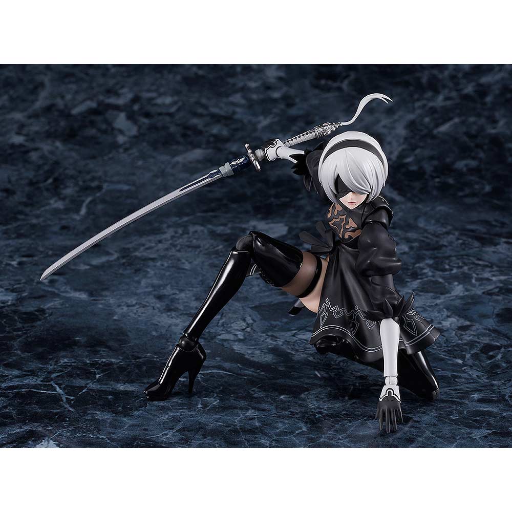 (PO) figma 613 NieR:Automata Ver1.1a - 2B (YoRHa No.2 Type B) Image_12