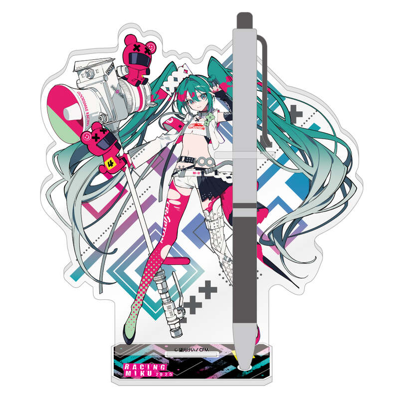 (PO) Racing Miku 2025 Ver. Acrylic Pen Stand Image_1