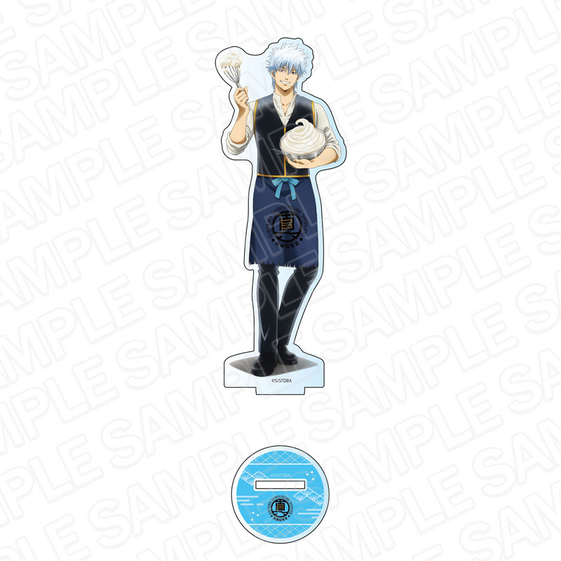 (PO) Gintama Acrylic Stand Sakata Gintoki Shinsengumi Shokudo Image_1