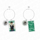 (PO) Gintama Wire Double-sided Key Chain Hijikata Toushirou Shinsengumi Shokudo Image_1