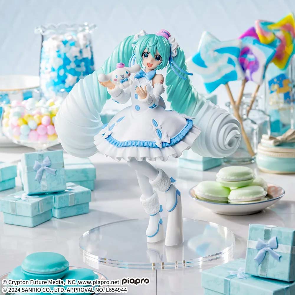 Hatsune Miku x Cinnamoroll Luminasta White Dress ver. Image_2