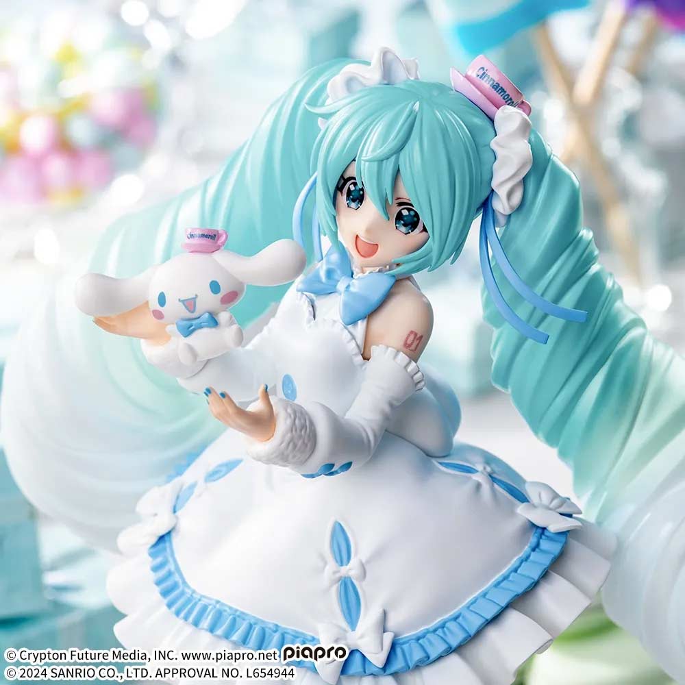 Hatsune Miku x Cinnamoroll Luminasta White Dress ver. Image_4