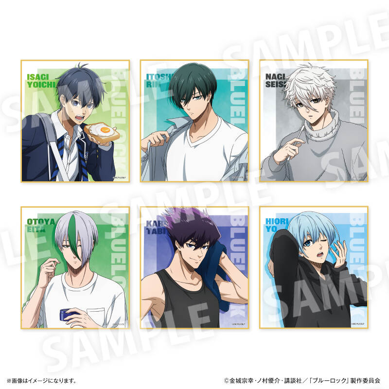 (PO) Blue Lock Wake Up & Get Ready Trading Mini Shikishi [BOX] Image_1