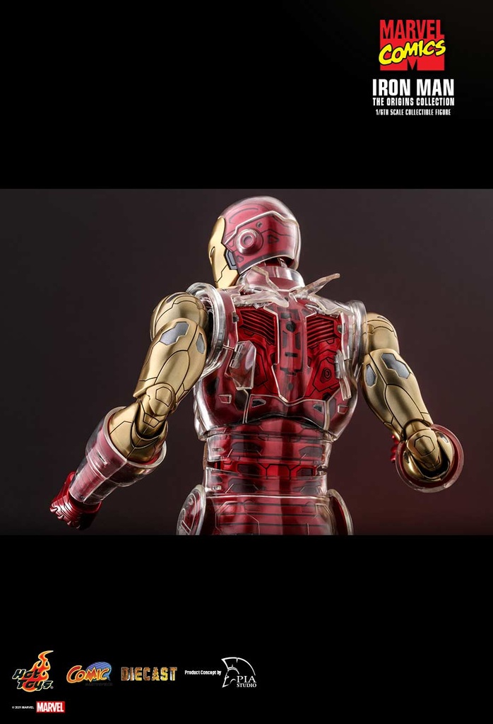 (PO) Comic Masterpiece Series Diecast CMS08D38 - Marvel Comics - Iron Man [The Origins Collection] (Deluxe Version) Image_11
