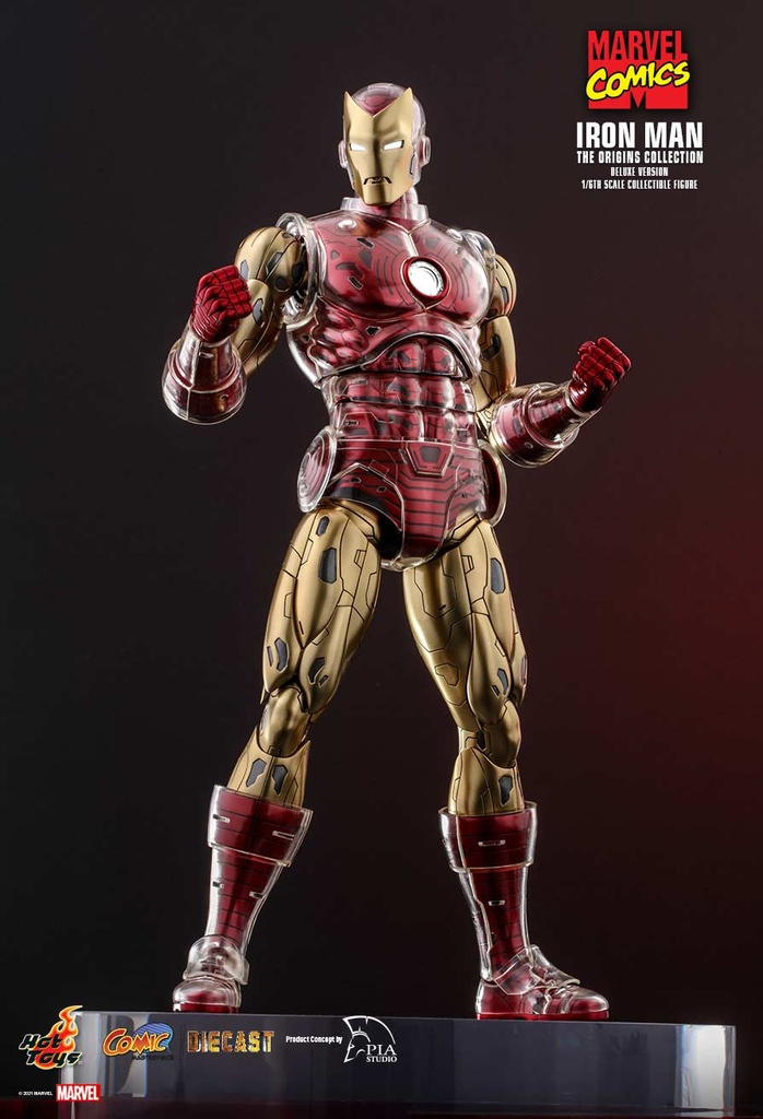 (PO) Comic Masterpiece Series Diecast CMS07D37 - Marvel Comics - Iron Man [The Origins Collection] Image_13