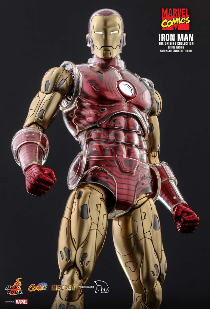 (PO) Comic Masterpiece Series Diecast CMS07D37 - Marvel Comics - Iron Man [The Origins Collection] Image_14